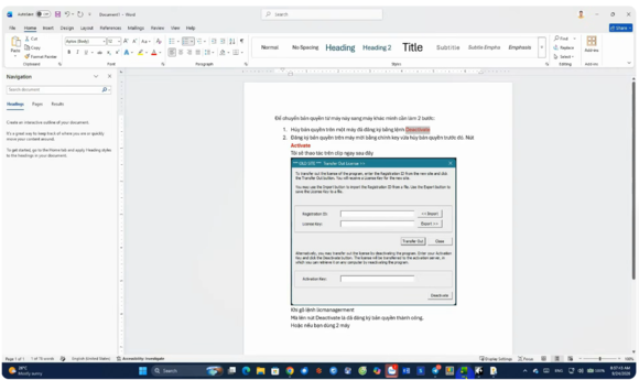 Hướng dẫn chuyển bản quyền CMS IntelliCAD sang máy tính khác